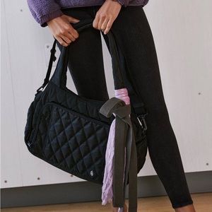 Free People Quilted Duffle Bag